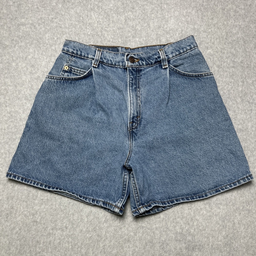 Levi's High Waist Denim Shorts in Blue